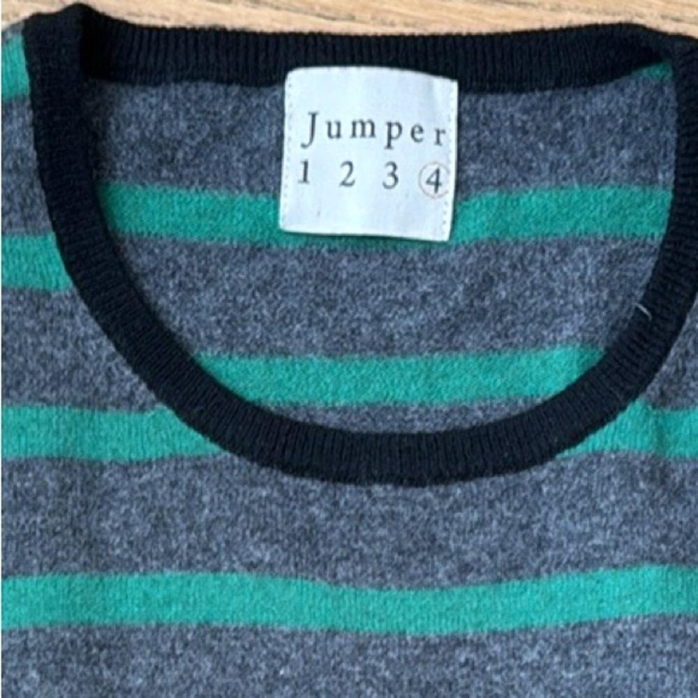 Jumper 1234 cashmere striped crewneck - Picture 8 of 15